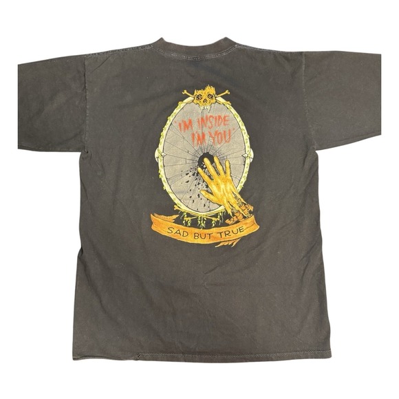 Vintage‎ 1991 Metallica Sad But True Pushead Shirt Rare Double Sided Single - Picture 3 of 10